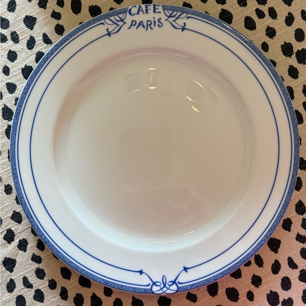 Les Residences De Bernardaud Limoges France Cafe Paris Dinner Plate Set Of 4